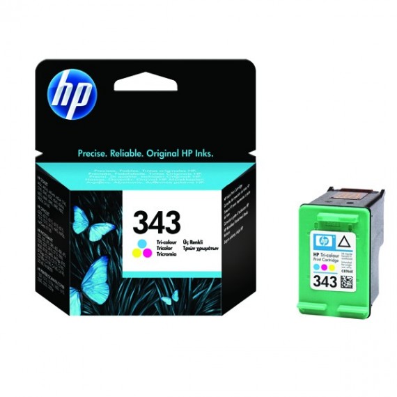 HP 343 Inkjet Cartridge 3Col C8766EE