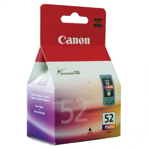 Canon Ink Cartridge CL-52 Photo Colour