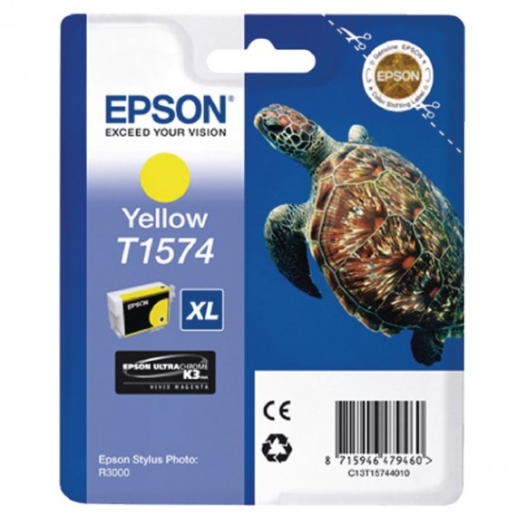 Epson T1574 R3000 Inkjet Cart Yellow