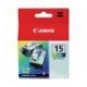 Canon Ink Cartridge Col BCI-15C Pk2