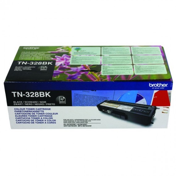 Brother TN328 Toner SHY Blk TN328BK