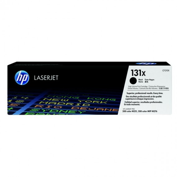 HP 131X Blk Hy Tnr Cart Lj M251/Mfp M267