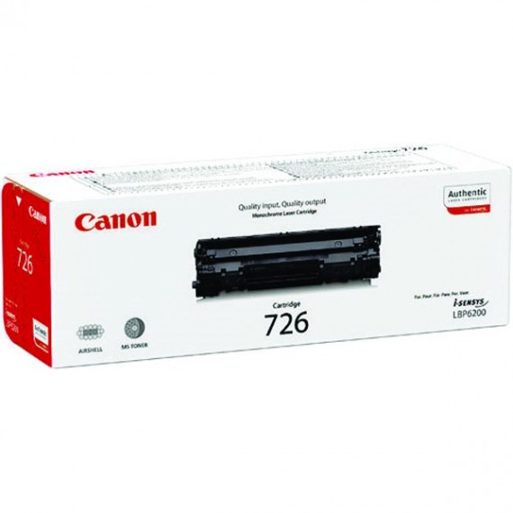 Canon LBP6200D Tnr CRG726 Blk