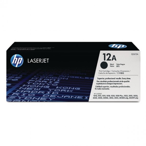 HP Laser Ultra Print Cart Blk P2 Q2612AD