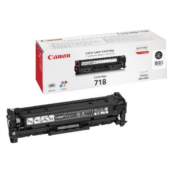 Canon i-Sensys Tnr Black CRG718BK