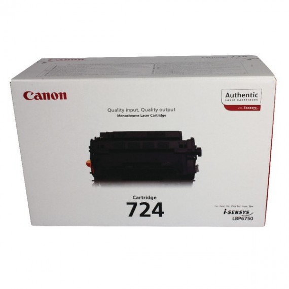 Canon LBP6750DN Tnr CRG724 Blk