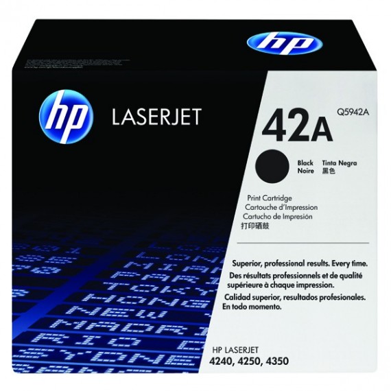 HP Laser Tnr LsrJet Smart Blk Q5942A