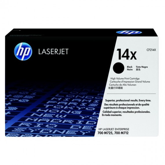 HP 14A Black Hy Toner Cart Lj700 Mfp