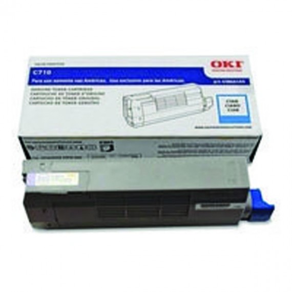 Oki C710/711 Laser Toner Cyan 44318607