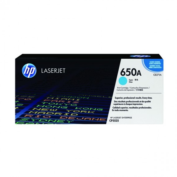 HP Col LsrJet Toner Cyan CE271A