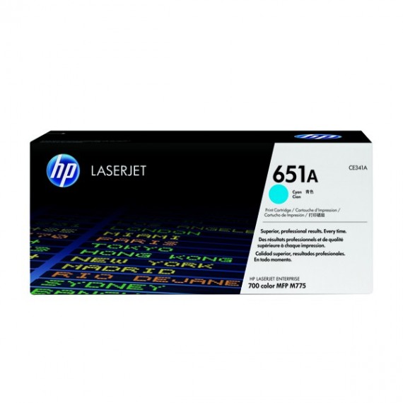 HP 651A Cyan Toner Cartridge Lj 700 Mfp
