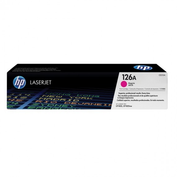 HP Col LsrJet Toner 126A Magenta CE313A