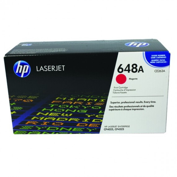 HP LaserJet Toner Magenta CE263A