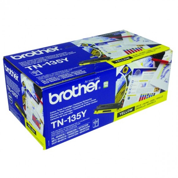 Brother Toner Cartridge HY Yellow TN135Y