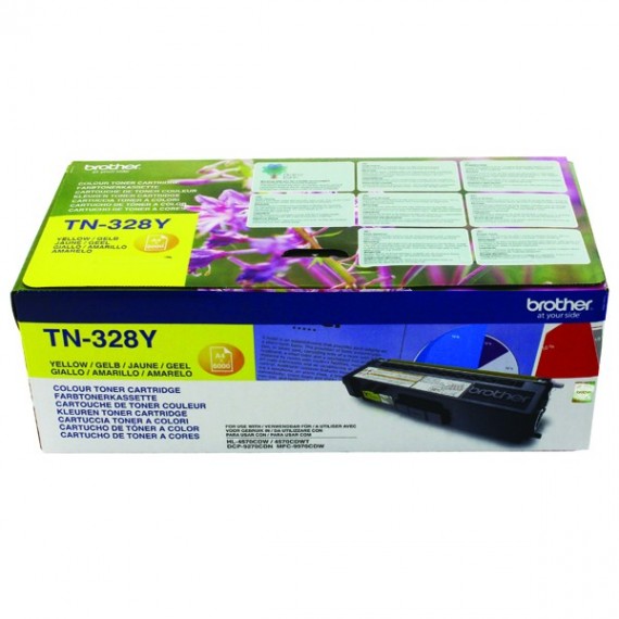 Brother TN328 Toner SHY Ylw TN328Y