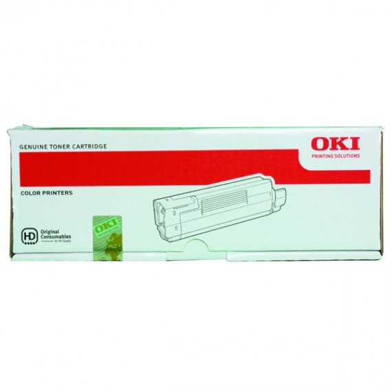 Oki C610 Toner Cartridge 6K Ylw 44315305