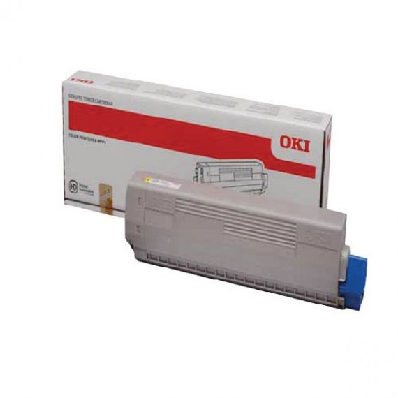 Oki C822 Toner Cartridge Yellow