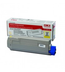 Oki C5850 Toner Cartridge Ylw 43865721