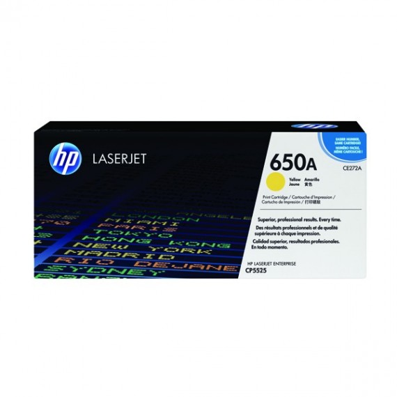 HP Col LsrJet Toner Yellow CE272A