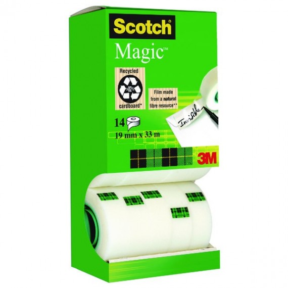 Scotch 810 MagicTape 19x33 Pk12/2 FOC