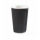 Black Ripple Cup 12Oz Pk500 AS30034