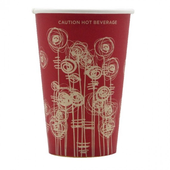 9Oz Swirl Paper Vending Cup