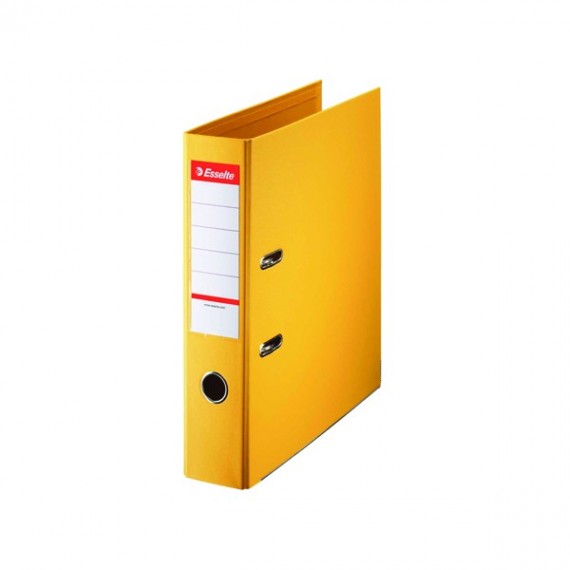 Esselte A4 LA File PVC 75mm Yellow