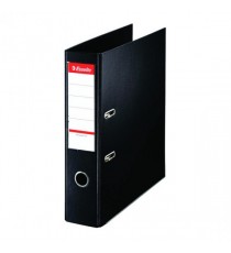 Esselte A4 LA File PVC 75mm Black