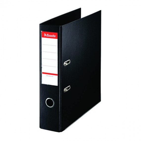 Esselte A4 LA File PVC 75mm Black