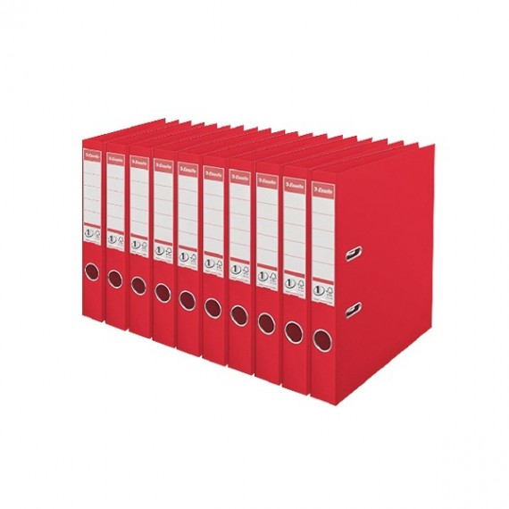 Esselte A4 LA File PVC 50mm Red