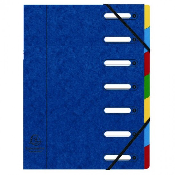 Guildhal Harmonika Multi File 7Prt Blue