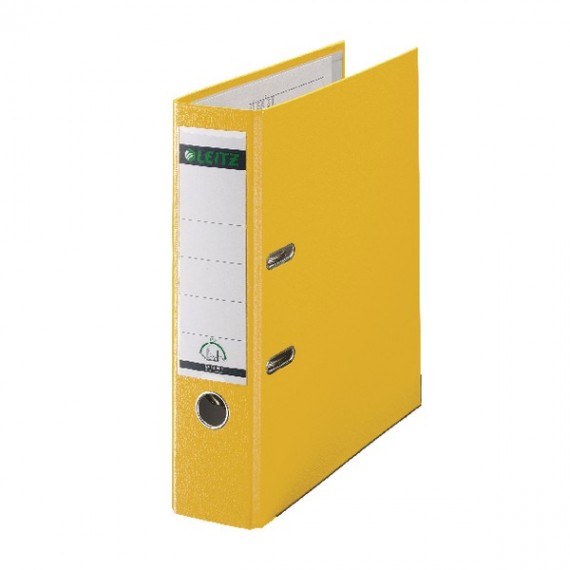 Leitz A4 LA File PP 80mm Ylw 101015