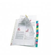 Esselte Index Pockets 12Tab Astd 414170