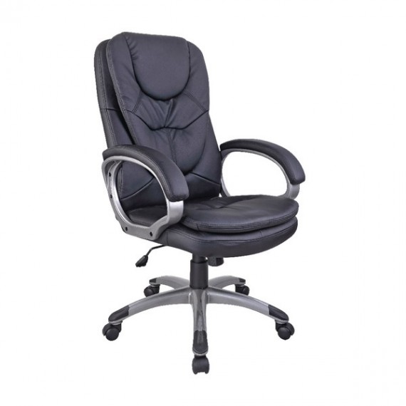 FF Arista Exec Leather Chair Blk 09Exl11