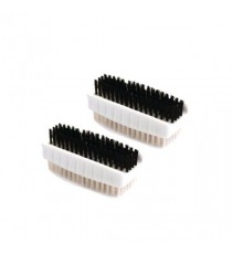 Nail Brushes Twin Pack Plastic