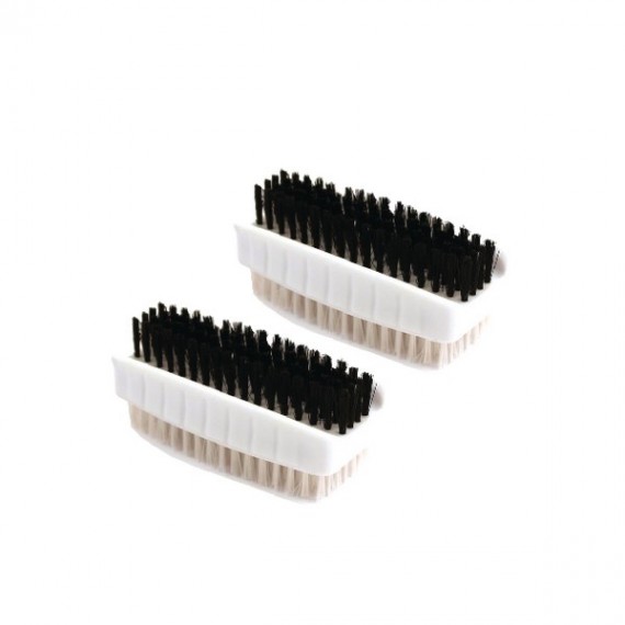 Nail Brushes Twin Pack Plastic