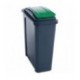 VFM Recycling Bin With Lid 25 Litre Gree