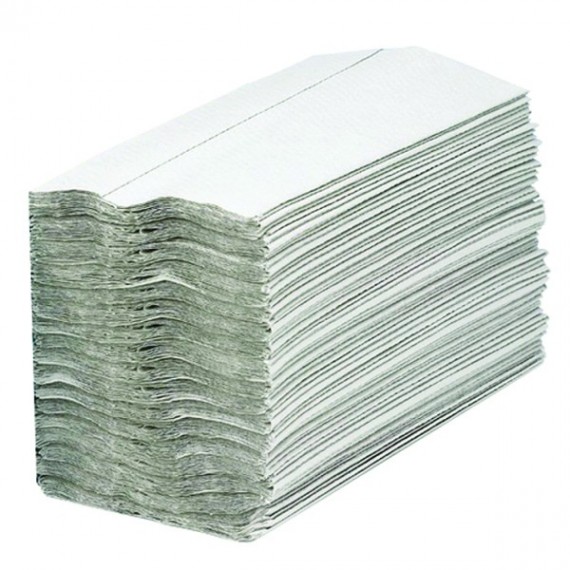 Q-Connect Hand Towel 1Ply Wht Pk2955