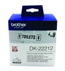 Brother Cont Film Tape 62mm Wht DK22212