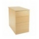 Jemini Intro Desk High Ped D600 Ferr Oak