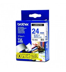 Brother PTouch Tape TZE253 24mm Blue