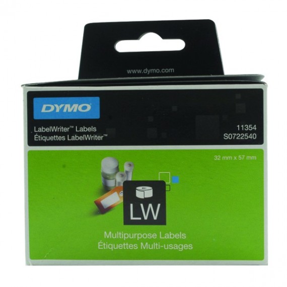 Dymo MultiPurpose Labels 57x32 Pk1000 Wh