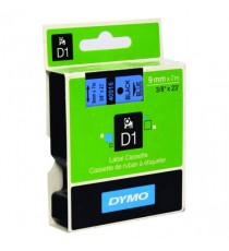 Dymo 1000/5000 Tape 9mmx7M Blk/Blu 40916