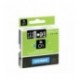 Dymo 1000/5000 Tape 12mmx7M Wh/Blk 45021