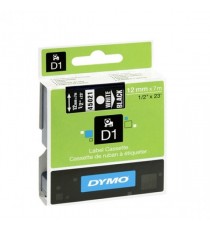 Dymo 1000/5000 Tape 12mmx7M Wh/Blk 45021