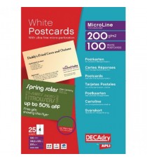 Post Cards A4 Sheet 148.5 x 105mm