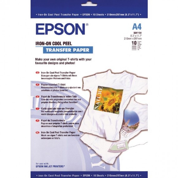 Epson Iron On Transfer Paper S041154 P10