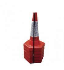 Jsp 50Cm Sand Weighted Cones Pk5 Red