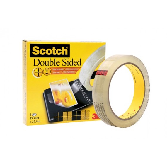 Scotch Double Sided Tape 19mmx33m