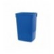 Addis 54L Flip Top Recycle Bin Base Blu